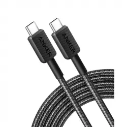 Anker Cable USB-C a USB-C Nylon 3m 60W Negro