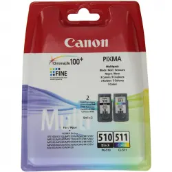 Canon PG-510/CL-511 Pack Cartucho Original Negro/Color