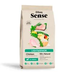 Dibaq Sense Low Grain Light & Senior Pollo Pienso para perros - 2 kg