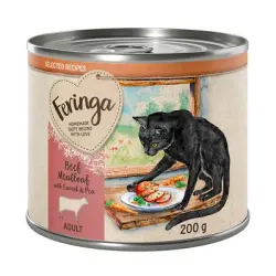 Feringa Selected Recipes 24 x 200 g - Pack Ahorro - Carne asada con zanahoria y guisantes