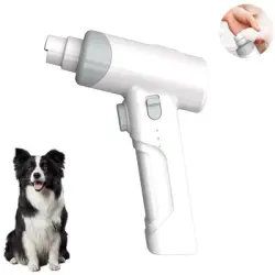 FurryFusion Lima de uñas para perros - Blanco