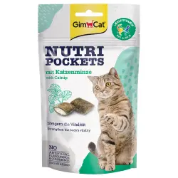 GimCat Nutri Pockets Menta para gatos - 60 g