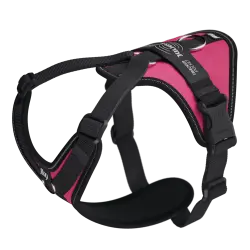 Julius-K9 Longwalk Light Fucsia arnés para perros - M