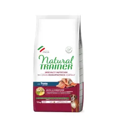 Natural Trainer Medium & Maxi Sensitive No Grain Trucha y Patatas pienso para perros - 3 kg