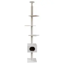 Rascador Kerbl Pet Ferdi, blanco - blanco