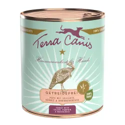 Terra Canis sin cereales 6 x 800 g - Pavo