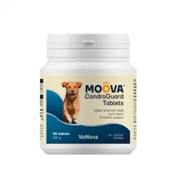 Vetnova Moova CondroGuard Tablets Suplemento Condroprotector para Perros en Comprimidos, 30u.