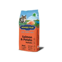 Winner Plus Pienso Holístico De Salmón Y Patata Para Perros - 12 kg