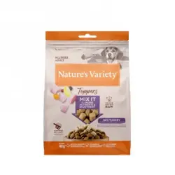 0.04 KG Nature’s Variety Toppers Adult Pavo para perros