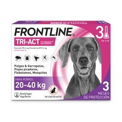 Frontline Tri-Act 20-40 Kg (3 pipetas)