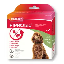 Beaphar FiproTec Pipetas para perros de razas grandes