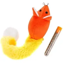 Fpets  naranja con hierba gatera para ratones - 30 cm