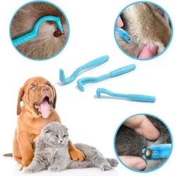 FurryFusion Kit antigarrapatas de 3 piezas para perros - 1 pieza