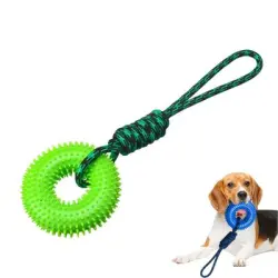 FurryFusion  para perros que chirría - Verde