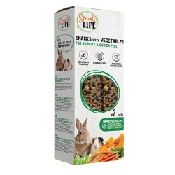 Small Life Barritas Snack con Vegetales para conejos y cobayas - 2 barritas