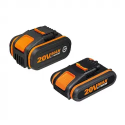 Worx WA3605 Powershare Set 2 Baterías 20V