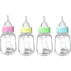 ZooVenture Biberones para gatos, 4 unidades, 120 ml - Juego de 4 piezas