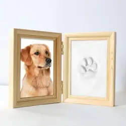 ZooVenture Marco con huellas de patas para perros y gatos - Beber