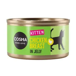Cosma Original Kitten 6 x 85 g - Pechuga de pollo