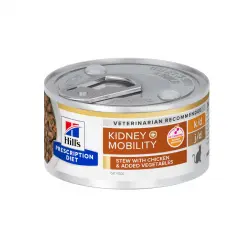 Hill’s Prescription Diet Kidney k/d + Mobility j/d Estofado de Pollo lata para gatos