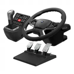 Hori Force Feedback Truck Control System Volante de Carreras para Camión