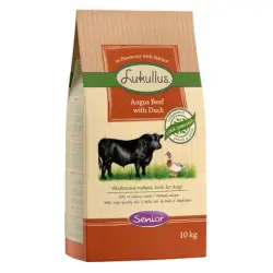 Lukullus Senior Vacuno con Pato - 10 kg