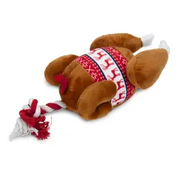 Pavo navideño beeztees juguete para perros - 1 unidad