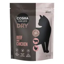 Cosma Air-Dried vacuno y pollo pienso para gatos - 400 g