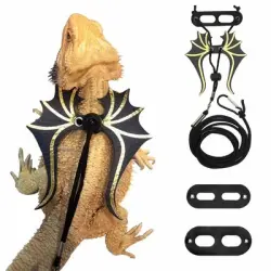 FurryFusion Arnés de tiro con forma de lagarto de dinosaurio - Artículo 1
