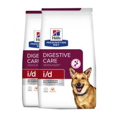 Hill's Prescription Diet Digestive Care Pollo pienso para perros - 2x12 kg Pack Ahorro
