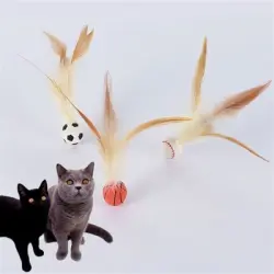 MCBOSON Pelota saltarina para gatos - Tres