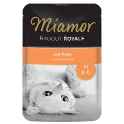 Miamor Ragú Royal en gelatina 22 x 100 g - Pavo