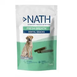 Nath Snacks dentales Maxi Fresh Breath para perros