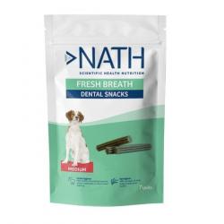 Nath Snacks Dentales Medium Fresh Breath para perros