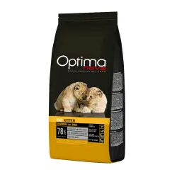Optima Kitten Nova Pollo y Arroz pienso para gatos 8 kg