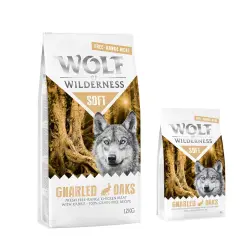 Wolf of Wilderness Soft Gnarled Oaks pollo de corral y conejo - 12 kg