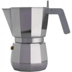 Alessi Moka Cafetera Italiana 6 Tazas Plata