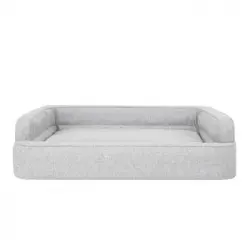 Cama Para Perros Paradise Talla Xxl: 117x79 Gris Claro