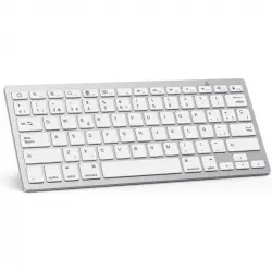 Celly Swkeybbtsvesp Teclado Bluetooth Español Querty Plateado