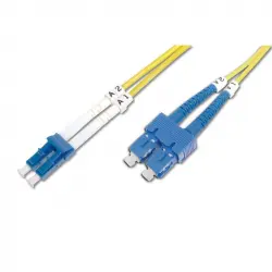 Digitus Cable de Conexión de Fibra Óptica Dúplex LC a SC 3m Amarillo