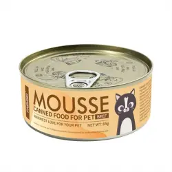FurryFusion Mini premios para gatos 5 x 85 g - Carne de res