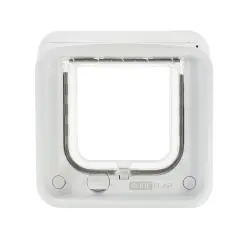 Gatera SureFlap Connect con microchip - Gatera SureFlap blanca con microchip (solo para el concentrador SureFlap)