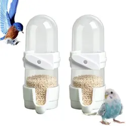 HausPets Dispensador automático 2 piezas cierre presión, 90 ml 200 ml - 2 piezas