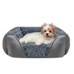 IntiMeg Cama cálida para gatos y perros, 60×45 cm - 60×45×14cm