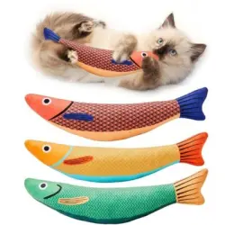IntiMeg  para gatos con forma de pez saurio (3 piezas) - Artículo 1