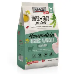 MAC's Superfood for Cats Adult Monoproteína Conejo - 1,5 kg
