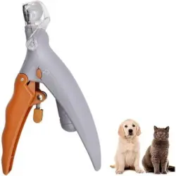 MCBOSON Cortaúñas para gatos con luz LED - 1 pieza