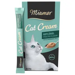 Miamor Cat Cream snack crema de ave para gatos - 6 x 15 g
