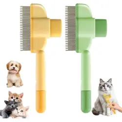 Pawffee 2: peine antipulgas y removedor de pelo mascotas, limpieza rápida - 1 pieza