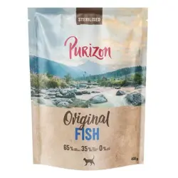 Purizon Sterilised Adult pescado, sin cereales - NUEVO: 400 g